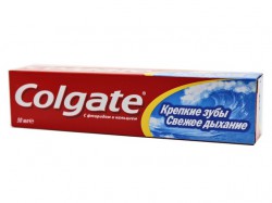 Зубная паста, Colgate (Колгейт) 50 мл крепкие зубы свежее дыхание