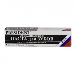 Зубная паста, PresiDent (Президент) 30 мл уайт естественная белизна туба