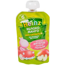 Пюре, Heinz (Хайнц) 100 г яблоко манго дой-пак