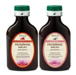 Набор для волос, Oleos (Олеос) 100 мл +100 мл 1+1 шт масло репейное натуральное + масло репейное с экстрактом красного перца